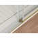 55" W x 76" H Single Sliding Frameless Shower Door with 5/16"(8mm) Clear Tempered Glass
