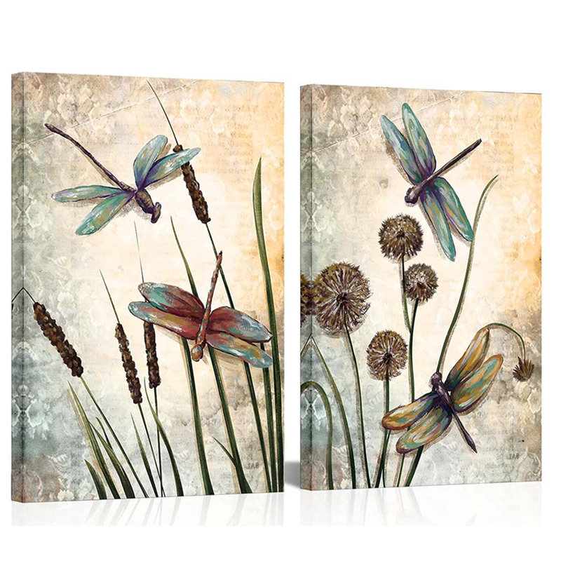 2 Piece Wrapped Canvas Print