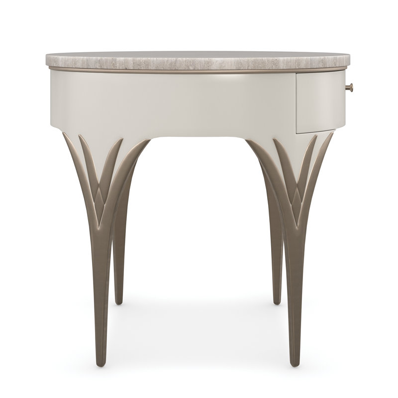 Valentina Stone End Table