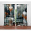 Paire de rideaux semi-transparents en polyester Emeral-101596449