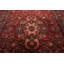 Tapis médaillon traditionnel en laine noué à la main rouge 10 pi 4 po x 15 pi 5 po Tabrija