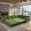 Canapé d'angle convertible en chenille de 3 m (118 po), style moderne et familial.-132454634