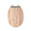 Corella Flexi-Fix Soft Close Wooden Toilet Seat