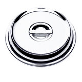 Stackable Cover for Round Plate