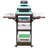Heat Press Table with Charging Station 4 Tier Movable Heat Press Stand
