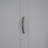 Ashen Murphy Bed with Shelves, Wardrobe & LED Light-115825684-121422758