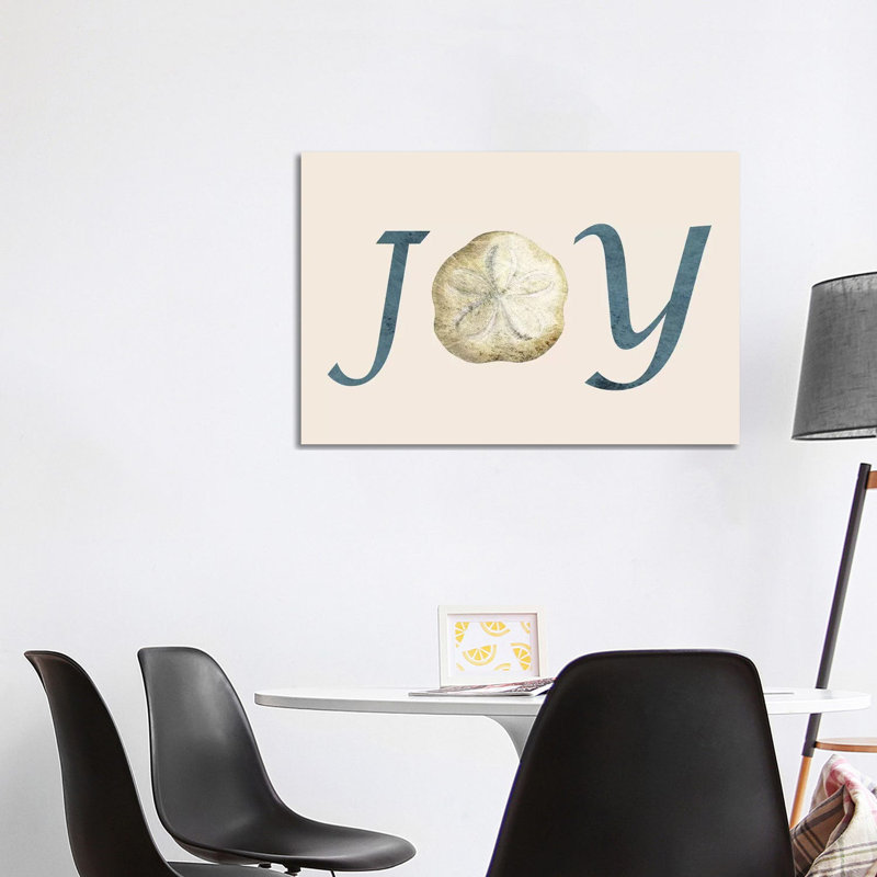 Joy 1 Piece Wrapped Canvas Wall Art, 101.6 cm H x 66.04 cm W x 1.91 cm D