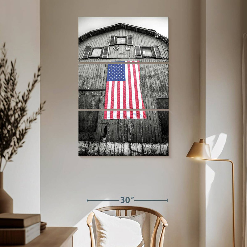 Borges Red White And Blue, 65" H x 42" W