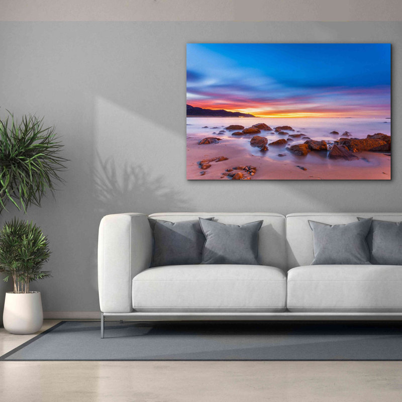 «Mussel Shoals Morning» par Chris Moyer, estampe numérique sur toile, H 40 po x l 60 po x P 1,5 po