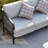 Asheville Patio Aluminum 5 Person Conversation Set With Sintered Stone Coffee Table