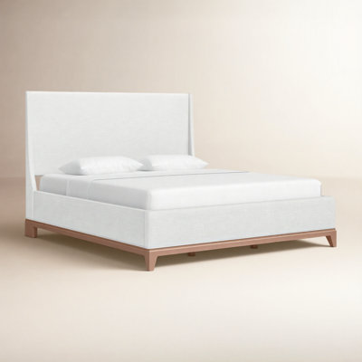 Lit plateforme tapissier Mya