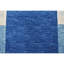 Tapis bleu et multicolore de haute qualité noué à la main-1492677615