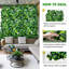 Panneaux de buis, mur d'herbe 20 po x 20 po (20 pièces), mur de plantes, mur de toile de fond d'herbe, écran d'intimité, décoration murale verte protégée contre le soleil pour l'extérieur, l'intérieur, le jardin, la cour et les décorations