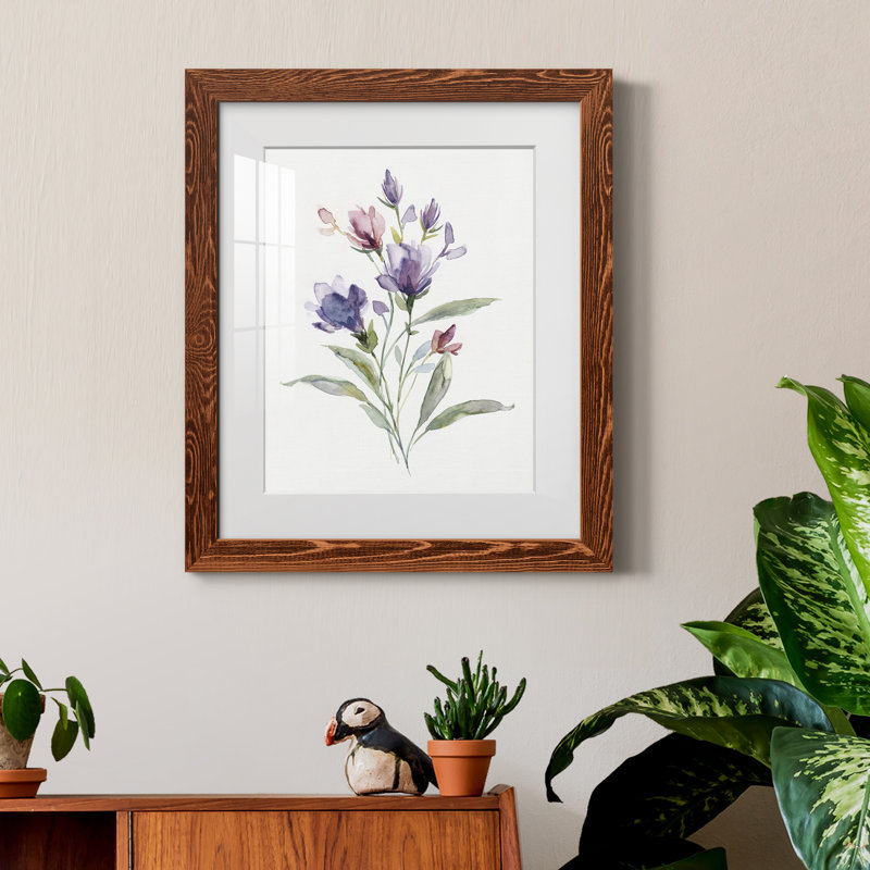 Variété de couleur IV - Reproduction d'art sur papier encadrée, H 24 po x l 18 po x P 1,5 po, Cadre en érable