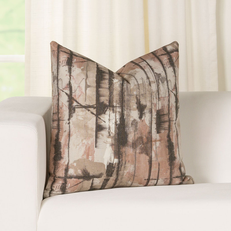  Cotton Blend Throw Square Pillow Cover & Insert, 16" x 16"