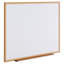 Oak Frame Dry-Erase Wall Mounted Whiteboard-103614229