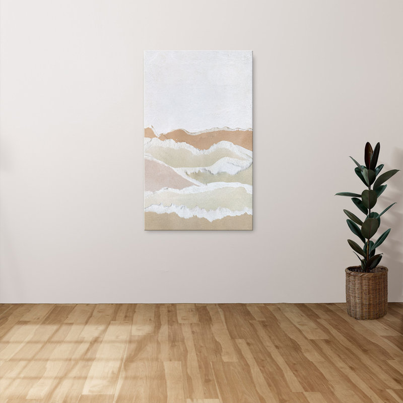 "Collaged Reflections II" by Carol Robinson Print on Canvas, 40" H x 24" W x 1.5" D