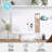 Martha Stewart Everette Dry Erase Magnetic Monthly Calendar/Cork Board - Woodgrain Frame-89798293