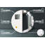 Huldar Glass Flat Wall Mirror