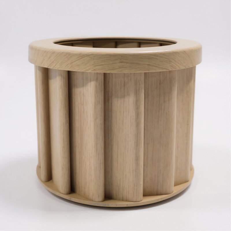 Pot rond Strata SM, beige brown