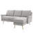 Valerie Upholstered L-Shaped Sectional Reversible