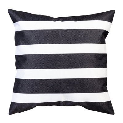 Striped Sunflowers Indoor/Outdoor Pillow Cover