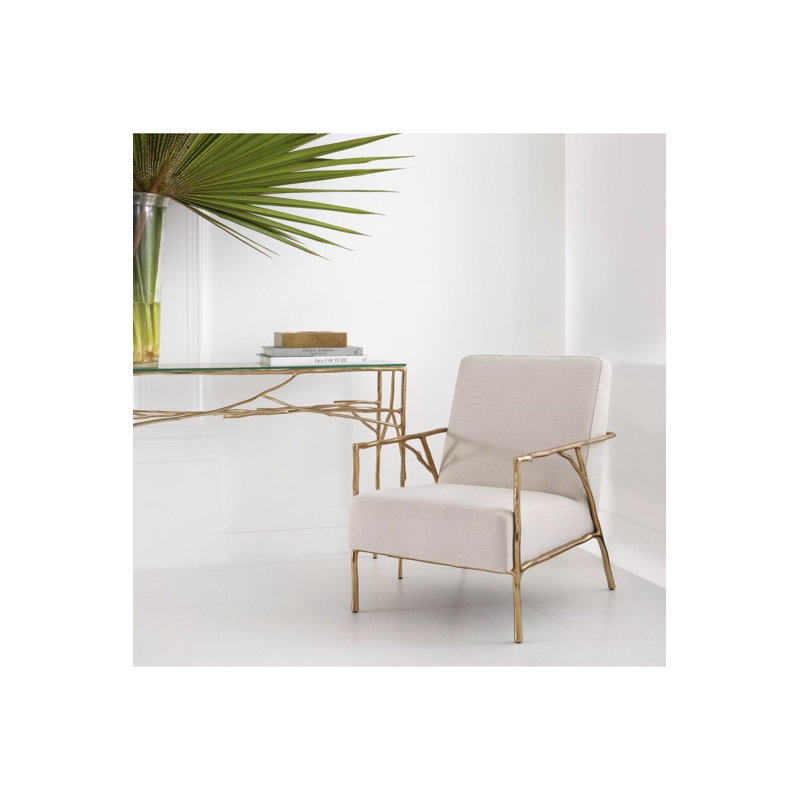 Antico 46'' W Glass Console Table