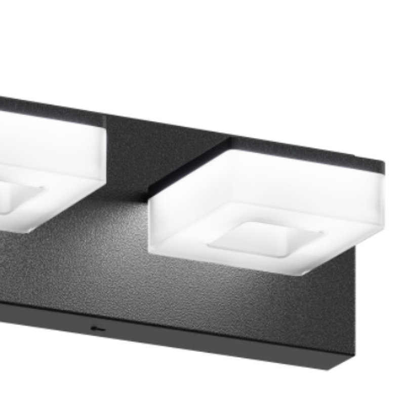 Luminaire de meuble-lavabo contemporain en fer efficace pour miroir de salle de bain