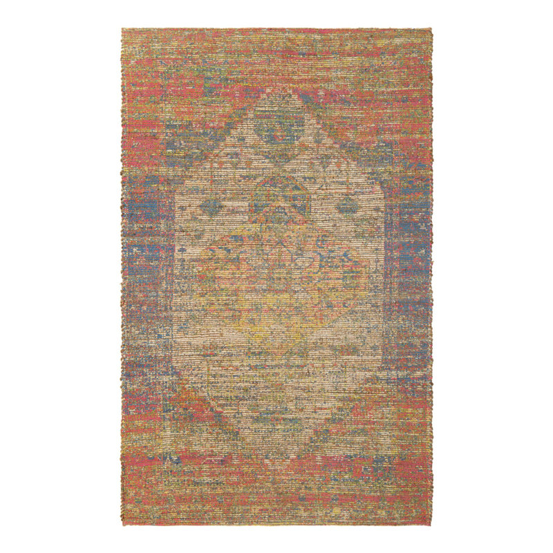 Watkin Oriental Indoor Rug, Rectangle 5'3" x 8'