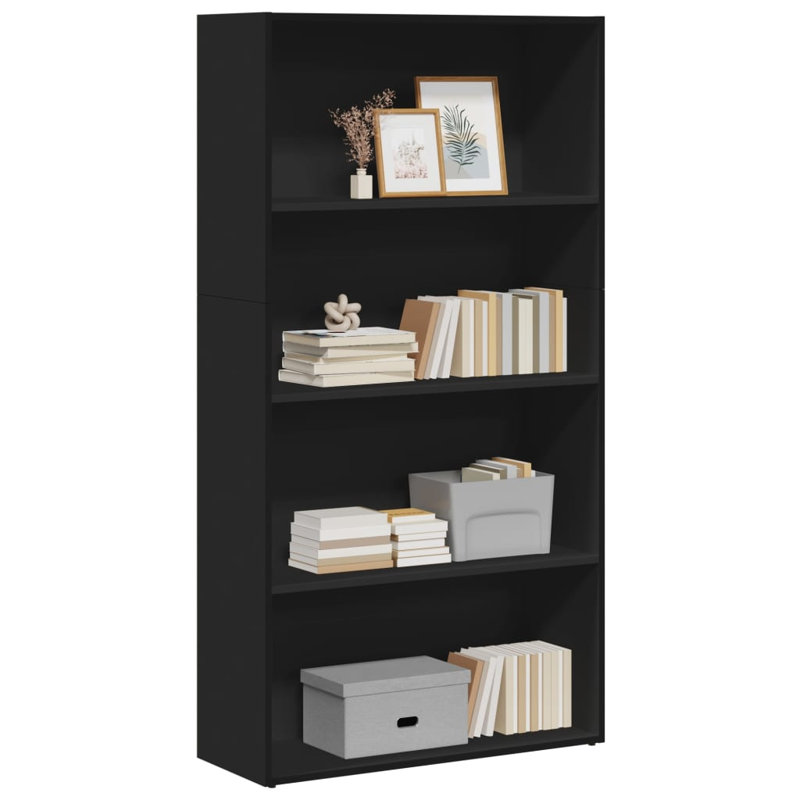 Analuisa Bookcase, (3 Shelves) 152cm H x 80cm W x 30cm D, Artisan Oak