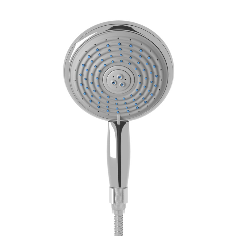 Pomme de douche à main multifonctionnelle avec technologie autonettoyante 2,5 gallons par minute