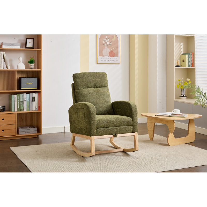 Fauteuil à bascule Modern Living, Cyan