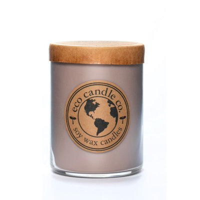 Bougie parfumée avec pot en verre Bonfire