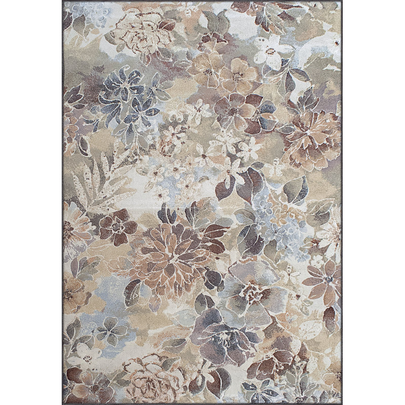 Makiver Floral Indoor Rug