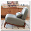 Mignon fauteuil d'appoint avec pieds en bois massif-44699683-44699686