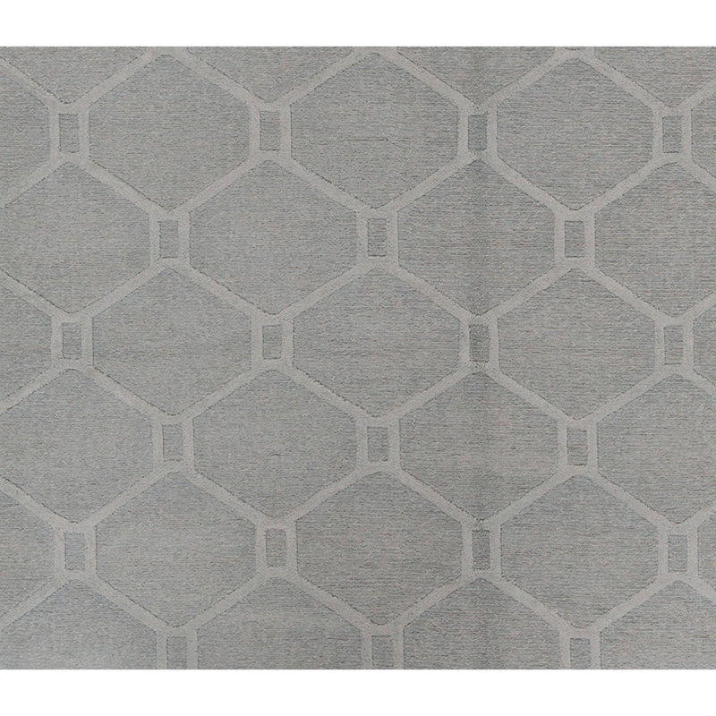 Tapis rectangulaire noué à la main