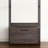 Wood and Metal Walk-in Closet