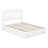 Lamari Solid Wood Storage Platform Bed with Footboard & Under Bed Drawers-4975702-4974095