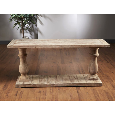 Console 30,5 "en bois massif