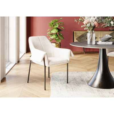 Bess Armchair in Cream