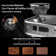 Kazoo 15-Bar Espresso Machine with PID Temperature Control & LCD Smart Screen