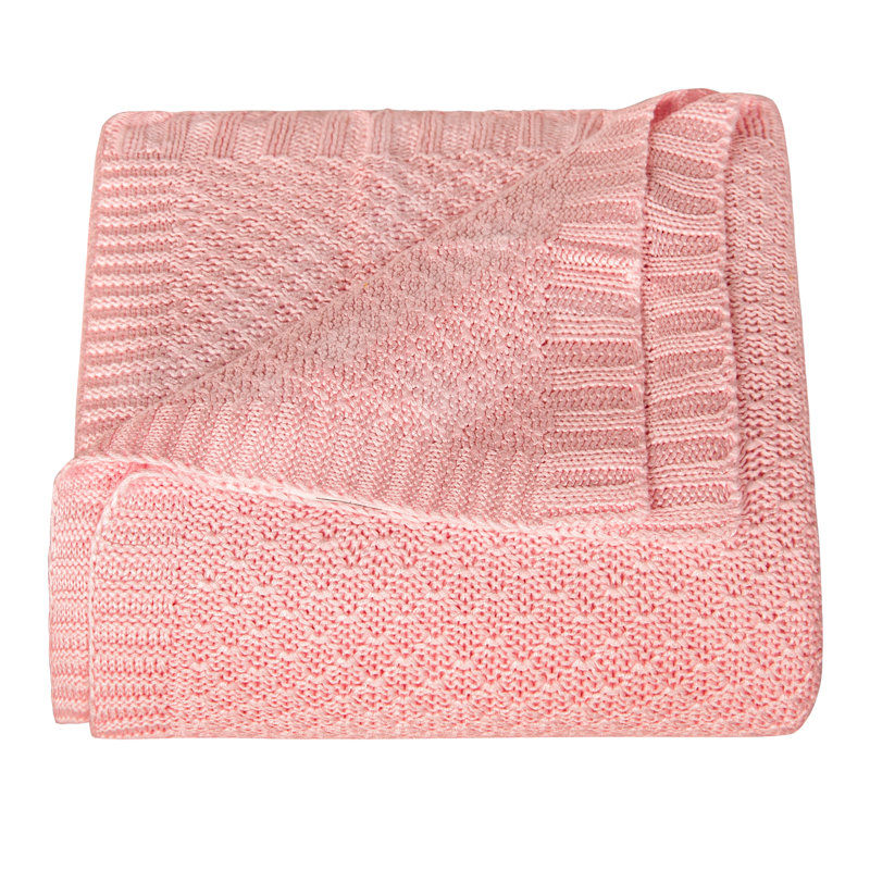  Couverture torsadée, 2,9 lb, Rose clair