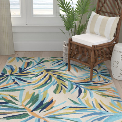 Mehcad Handmade Rug Ivory And Green