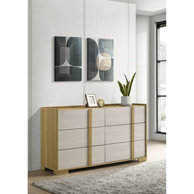 Commode 6 tiroirs Lincoln Natural