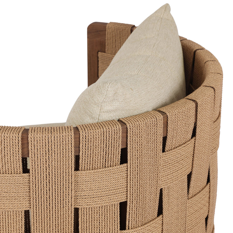 Burch Outdoor Teak Lounge Chair