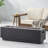 Outdoor Iron Fireplace, 50,000 , Rectangular, Chic Design, No Assembly Rectangular Fire Pit, Elegant Feature,