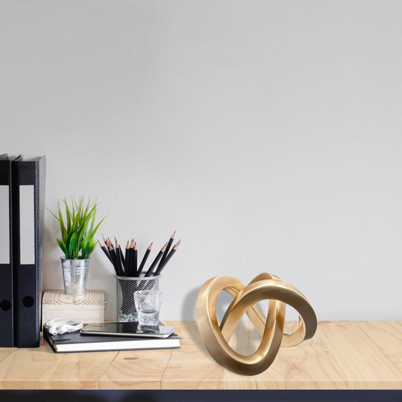 Statue moderne moderne de décoration intérieure (1pc) - Bureau élégant et ornement de bureau