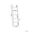 MANAUS 5 Freestanding Towel Rack