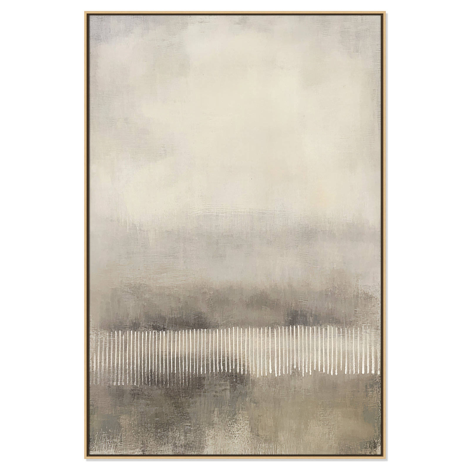 Balanced Silence I Print by Irena Orlov, 61.5" H x 41.5" W, Natural Floater