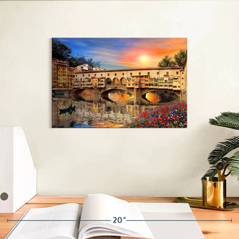 Pont de Florence, H 8 po x l 12 po
